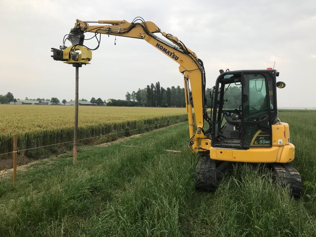 Cölöpverő adapter- Ghedini