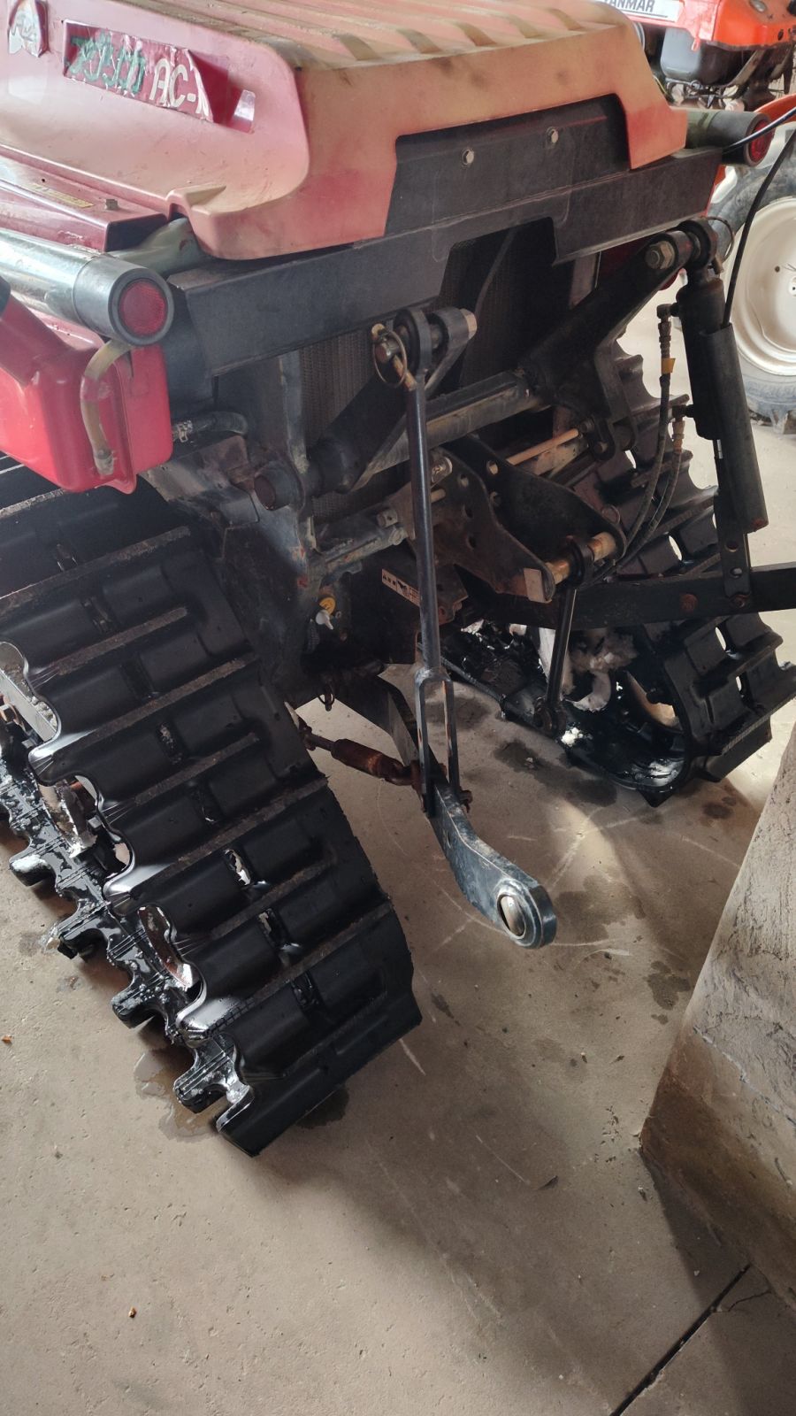 KUBOTA AC16 lánctalpas kistraktor a "Küklopsz" - Kép 7