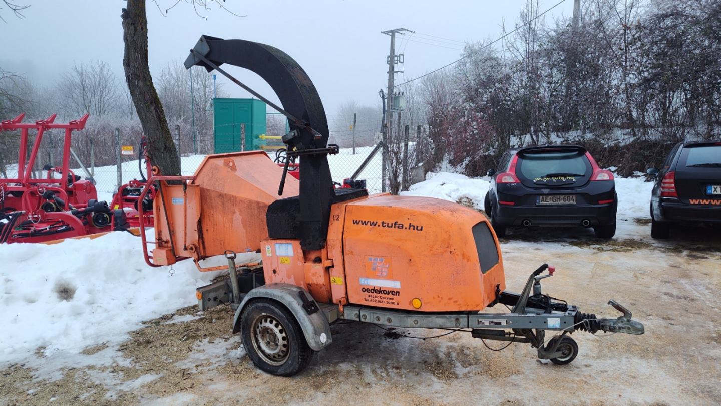 Tünnissen TS 180 M Euroline rendszámos, diesel motoros ágdaráló - Kép 7