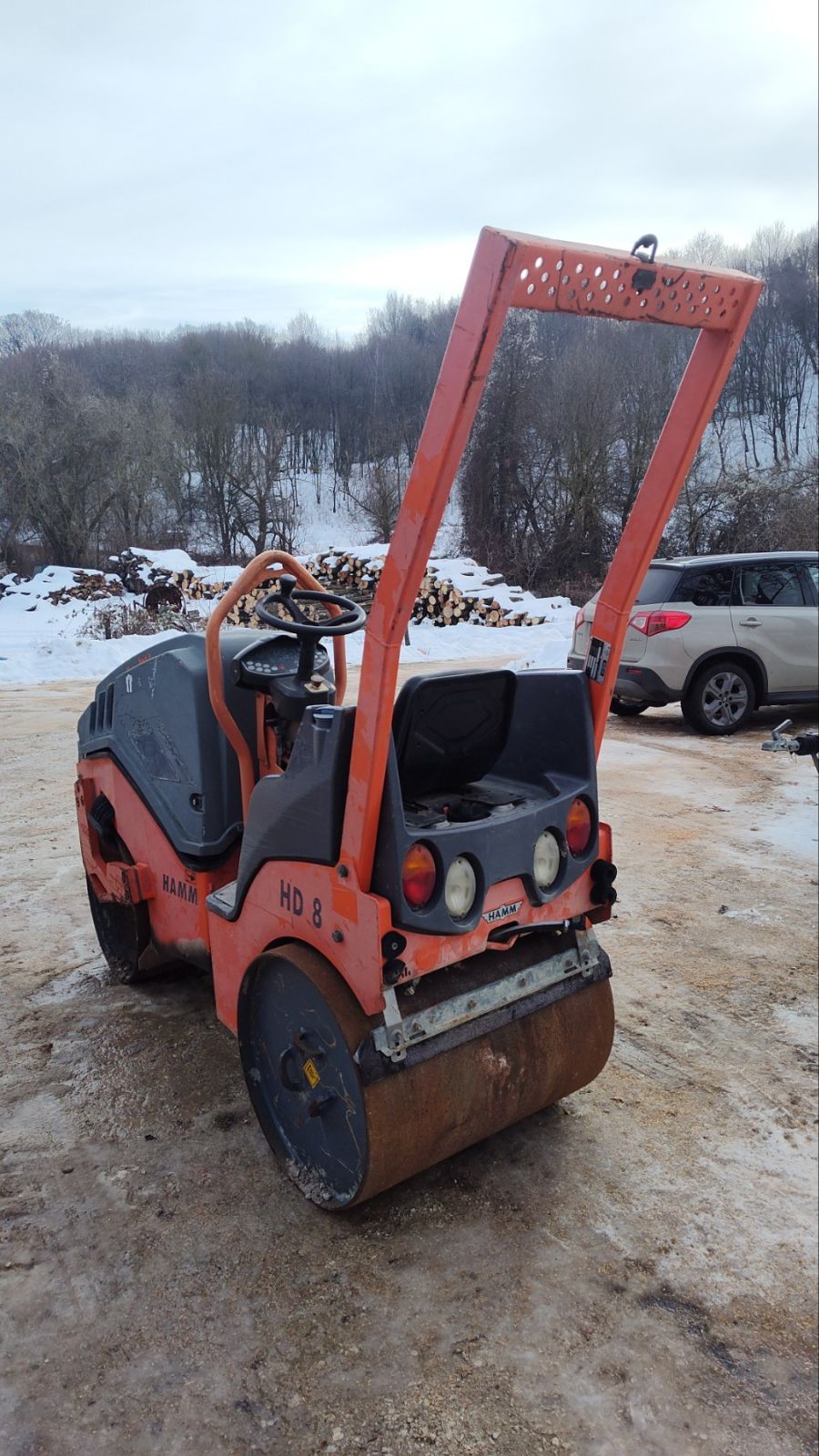 HAMM HD8 dupla vibrós úthenger - Kép 6