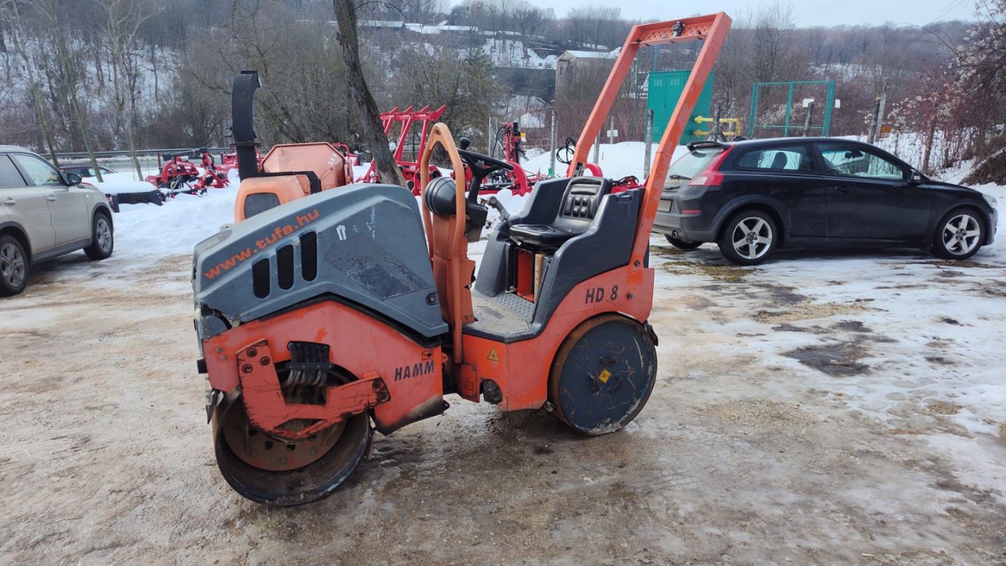 HAMM HD8 dupla vibrós úthenger - Kép 2